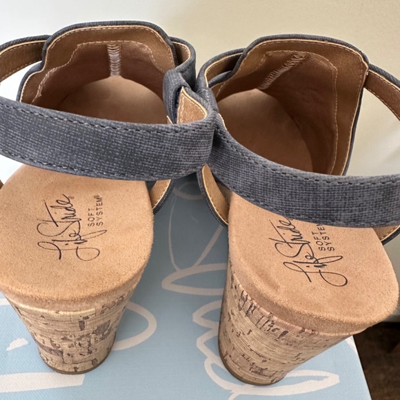 LifeStride Soft System Women’s Harlow, DK Blue Den10, size 7 1/2 - Picture 4 of 7